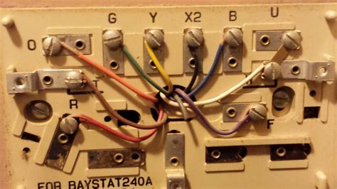 Wire colors for thermostat linkefaco. Wiring Diagram For Trane Weathertron Baystat240