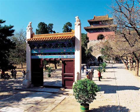 Ming Tombs Beijing Dingling Tomb Changling Tomb Sacred Way