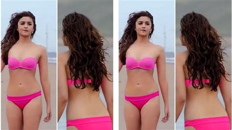 Alia Bhatt Sizzles In Pink Bikini In Shaandaar Youtube