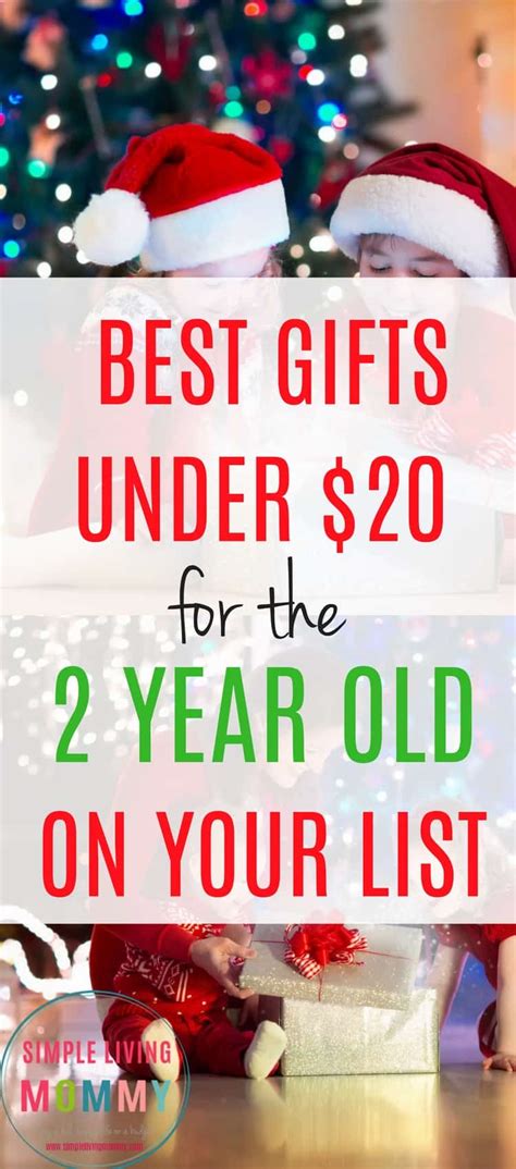 Best christmas presents under 20$. Best Gifts for 2 Year Olds Under $20! - Simple Living Mommy