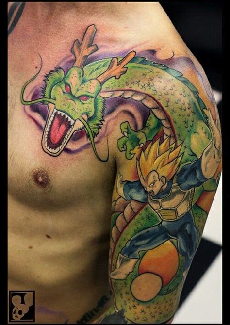 The popularity of the show has driven many to get this is the biggest list of the best dragon ball z tattoos from goku tattoos to shenron, plus the best full dragon ball z tattoo sleeves. 300+ DBZ Dragon ball Z Tattoo Designs (2020) Goku, Vegeta ...