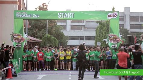 The purpose is to encourage. MILO MALAYSIA BREAKFAST DAY RUN HIGHLIGHT VIDEO - YouTube
