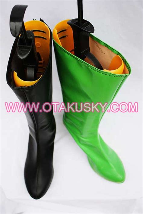 Kim Possible Shego Cosplay Boots Shoes 834 7000 Otaku Sky