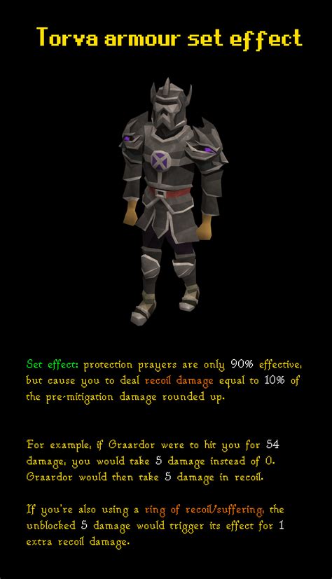 Suggestion An Offensive Set Effect For Torva Armour R2007scape