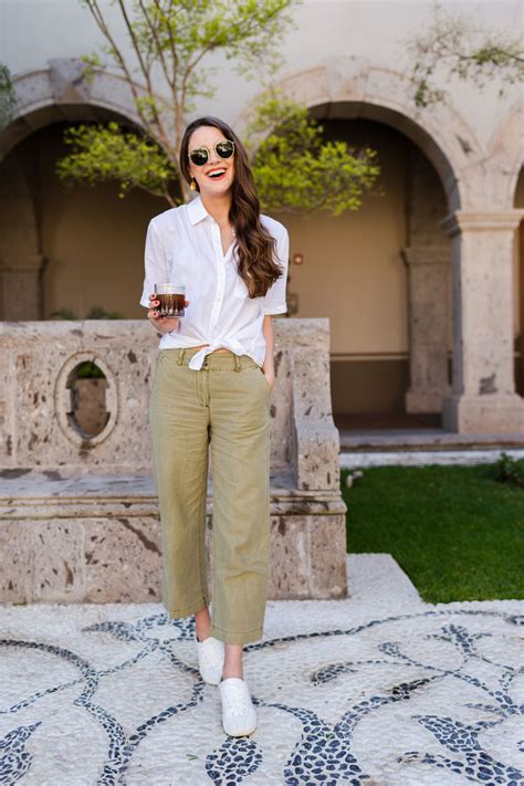 The Best Linen Cropped Pants The Golden Girl Blog Cropped Linen