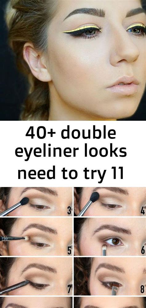 40 Double Eyeliner Looks Need To Try 11 Double Eyeliner Eyeliner