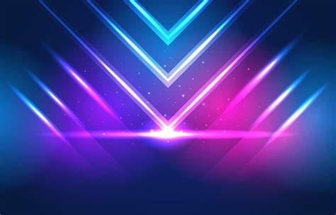 Glowing Futuristic Neon Background 1482997 Vector Art At Vecteezy