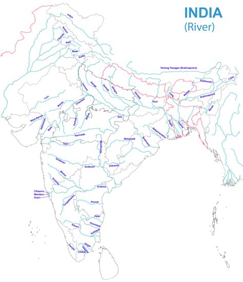 Indian River System Drainage Systems Of India Upsc