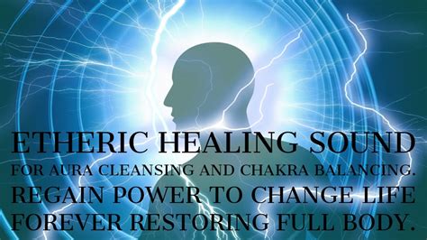 Healing Sound To Activate The Etheric Force Powerful Tone For Aura