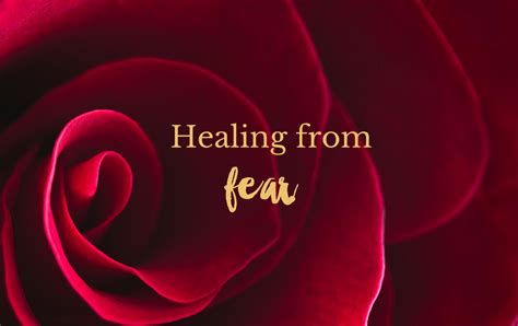 Healing From Fear Marion Rose Phd