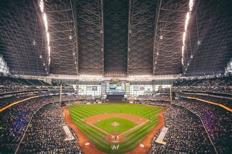 Miller Park Baseball Stadium Milwaukee Wi Photorator