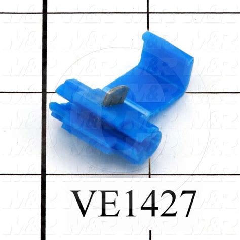 Ve1427 Wire Connector Insulation Displacement Connector Blue 2