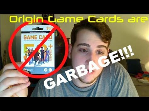 To avoid getting stuck at the register, make sure your card has enough money. RaptorRant - Origin Game Cards are Garbage! - YouTube