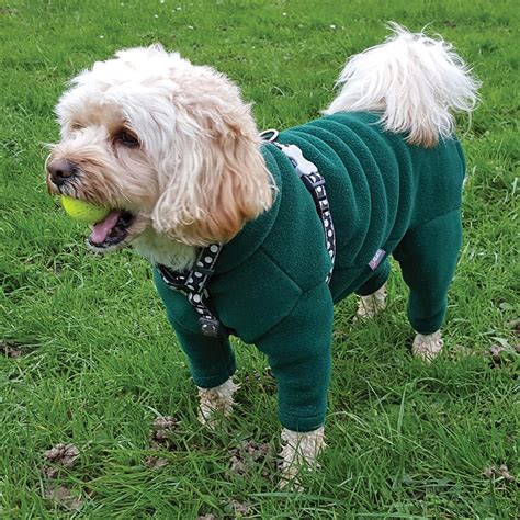 Polartec Fleece Dog Suit Rainproof Breathable Warm And Washable