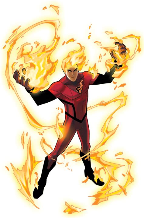 Fireball Red Circle Comics Superhero Design Anime Character Design