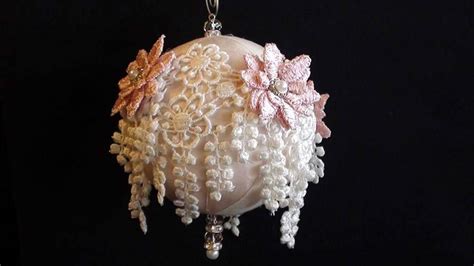 Lace Ball Christmas Ornaments Christmas Things Chandelier Ceiling