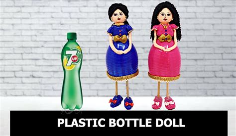Plastic Bottle Dolls Best Out Of Waste Handcraft Plastic Bottle