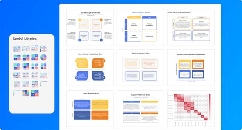 Free Matrix Diagram Maker With Free Templates Edrawmax