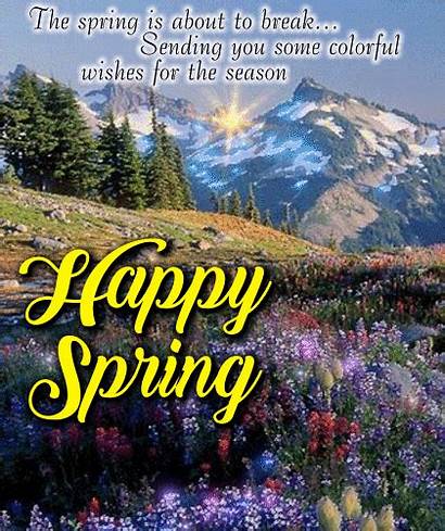 Spring Wishes Colorful Card Greetings Send 123greetings