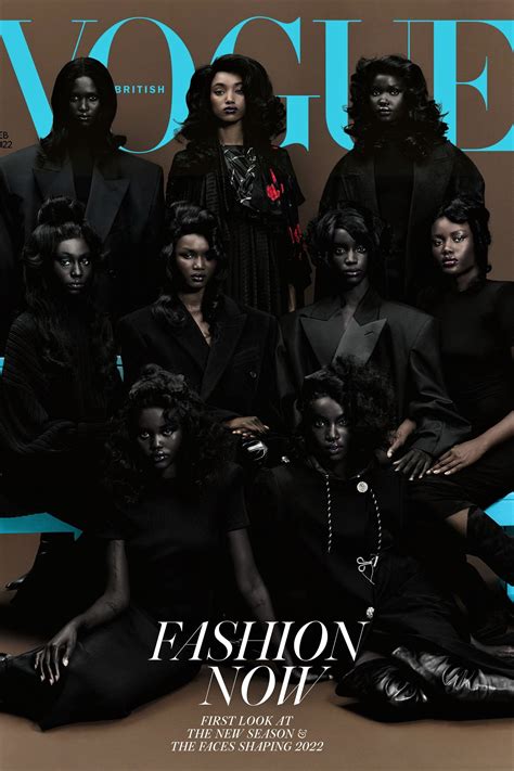 Rafael Pavarotti Captures An African Models First British Vogue — Anne