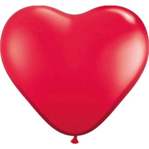 Heart Shaped Balloons Red 8 Pieces