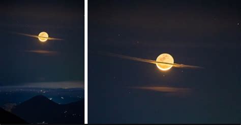 Photographer Captures Once In Lifetime Shot Of The Moon Disguised As