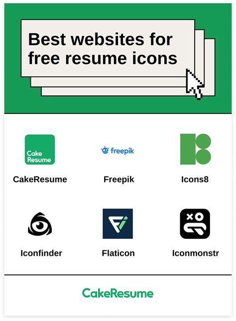 Resume Icons And How To Make Your Resume Pop With Them Cakeresume