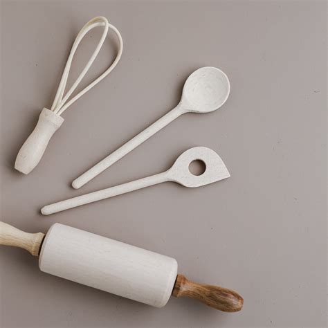 Wooden Baking Tools Set Of 9 Mouse In The House Shop