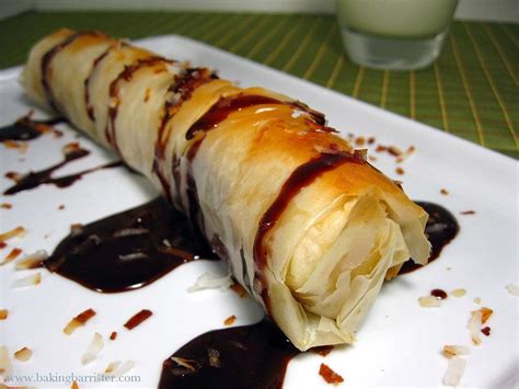 I made it eggless version at home with vinegar and turned out good. How we celebrated World Nutella Day-bananas, phyllo ...