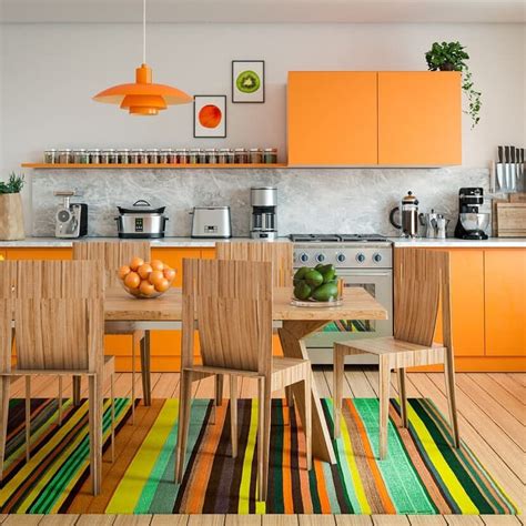 19 Orange Kitchen Ideas That Will Make You Glow In 2023 Houszed