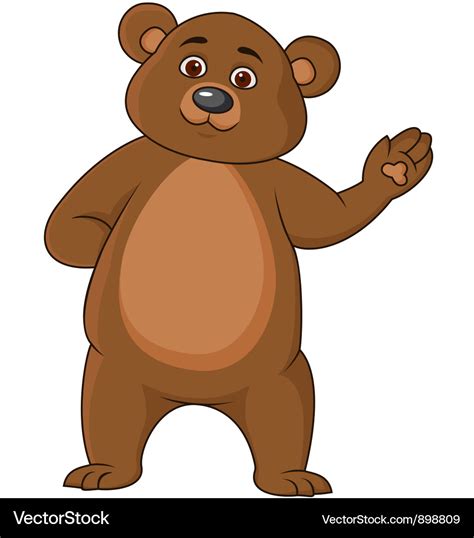 Brown Bear Cartoon