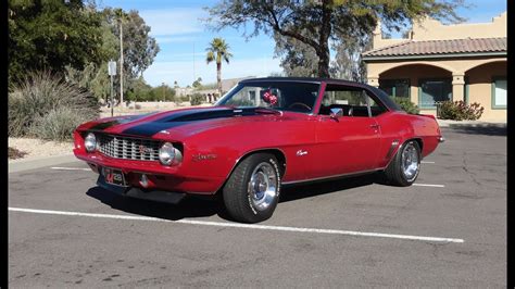 1969 Chevrolet Chevy Camaro Z28 Z28 In Garnet Red Paint On My Car