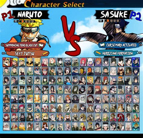 My Ultimate Naruto Roster By Leehatake93 On Deviantart