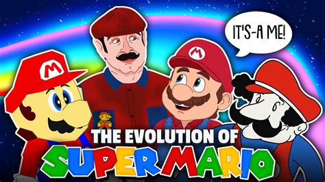 The Evolution Of Super Mario Animated Youtube
