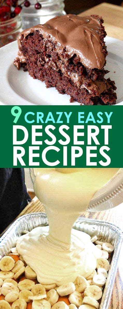 9 Super Easy Dessert Recipes Perfect For Any Occasion Super Easy