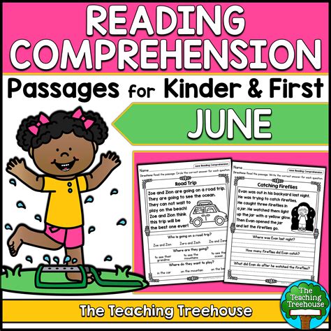 We Hope That Your Students Will Enjoy These No Prep June Themed Reading