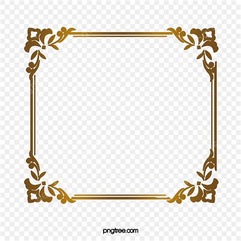 Luxury Gold Border Png Picture Luxury Gold Border Gold Clipart