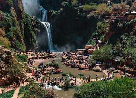 Morocco Must See Ouzoud Waterfall Marrakech Morocco Itslinamar