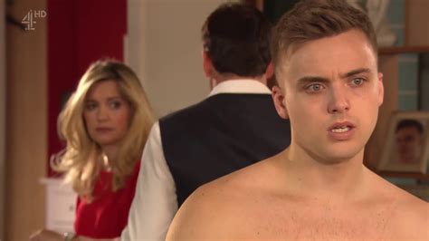 Hollyoaks Off The Charts Parry Glasspool Shirtless