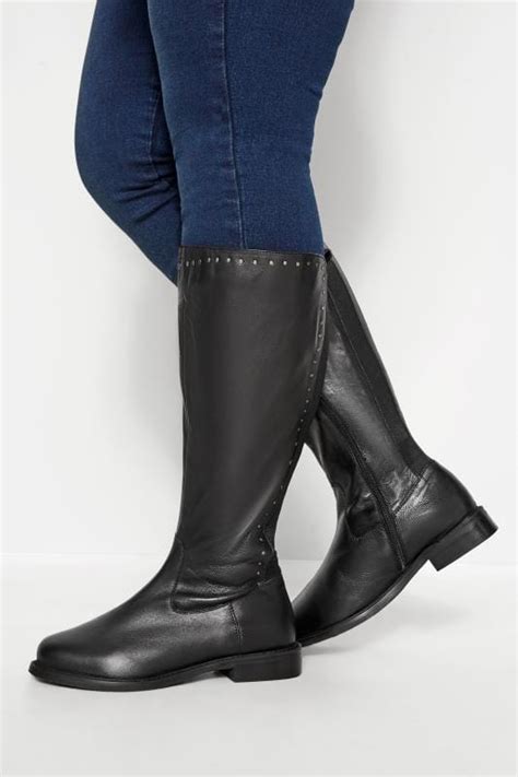 shop new season wide fit knee high boots at yours clothing featuring heeled and flat options
