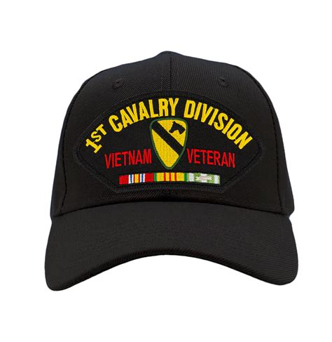 Us Army 1st Cavalry Division Vietnam Veteran Ball Cap Etsy