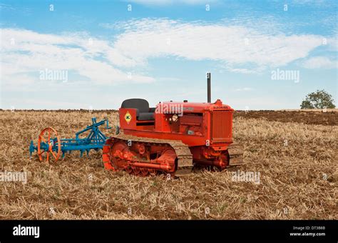 Allis Chalmers M Crawler Tractor Stock Photo Royalty Free