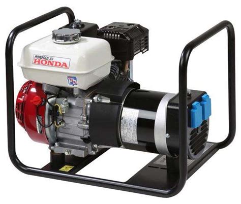 Schon damals war er beliebt als baustellenbeleuchtung oder als notstromaggregat. Stromgenerator 3300W mit Honda Motor Stromerzeuger ...
