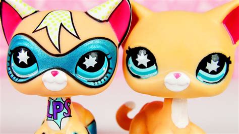 Lps Superhero Cat Without Mask Customize With Me Youtube