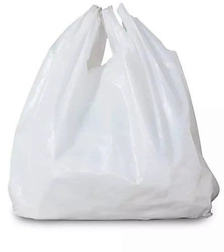 White Grocery Plastic Bags Holding Capacity 10 Kg At Rs 135kg In Daman