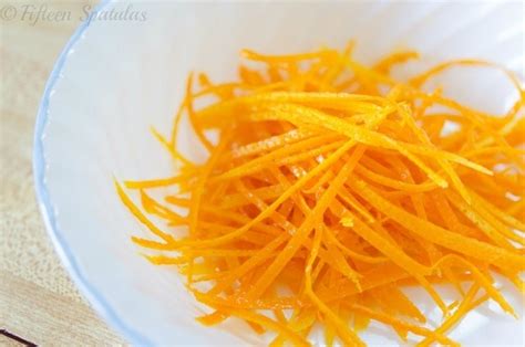 Fortunately, there's no need to keep fresh fruit on hand all the time. orange zest strips