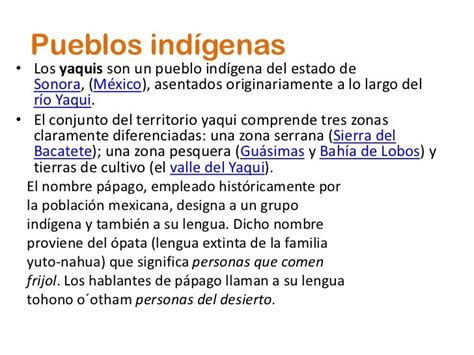 Cultura Yaqui Pueblos Indígenas Los Yaquis Son Un Pueblo Indígena Del