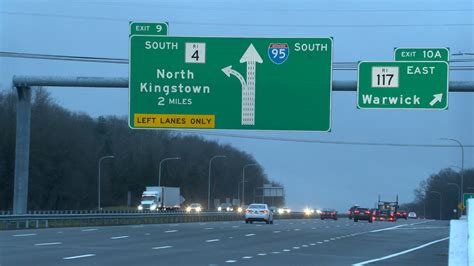 Rhode Island Department Of Transportation Begins Renumbering Of Exits