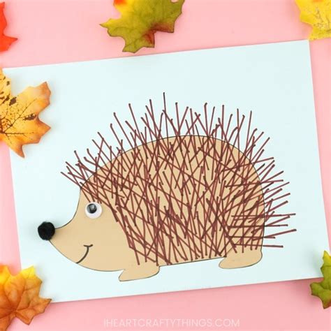 Cute Hedgehog Template 3 Ways To Make Hedgehogs For Fall