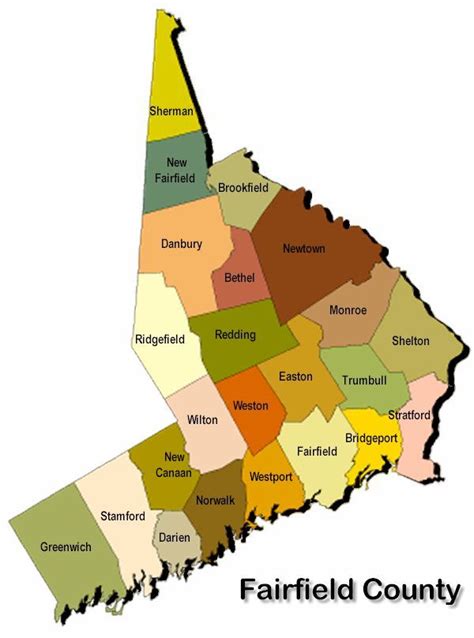 Fairfield County Map Gadgets 2018